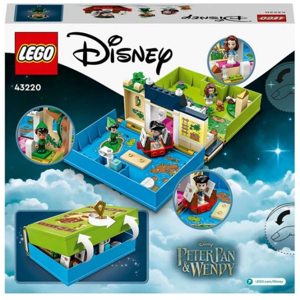 LEGO® Disney Classic 43220 Peter Pan & Wendy - Märchenbuch-Abenteuer