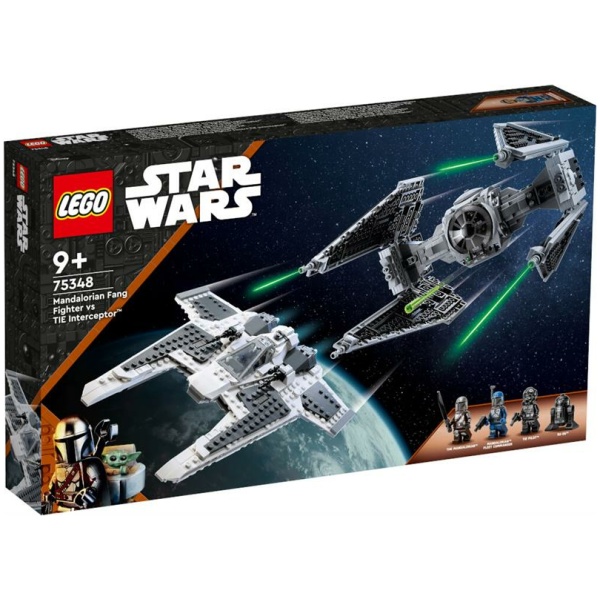 LEGO® Star Wars 75348 Mandalorianischer Fang Fighter vs. TIE Interceptor