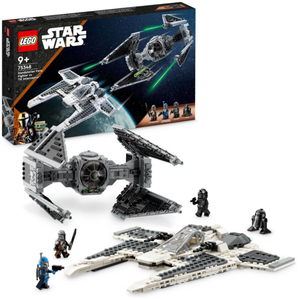 LEGO® Star Wars 75348 Mandalorianischer Fang Fighter vs. TIE Interceptor