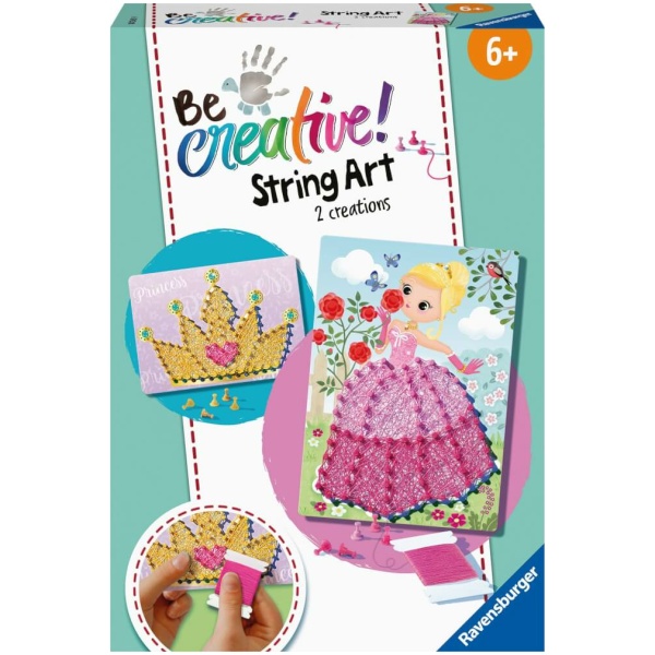 Ravensburger 18245 BeCreative String Art Princess