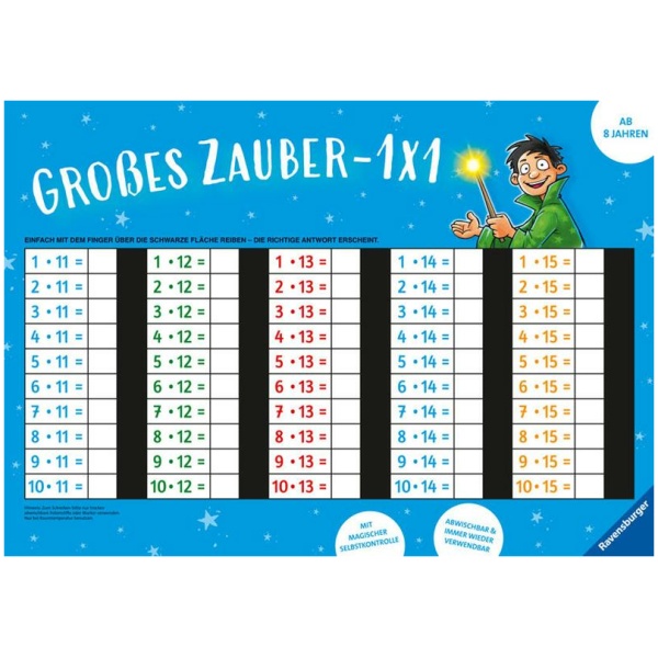 Zaubertafel: Großes Zauber-1x1