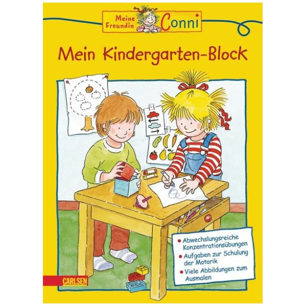 Sörensen, Hanna: Conni Gelbe Reihe (Beschäftigungsbuch): Mein Kindergarten-Block