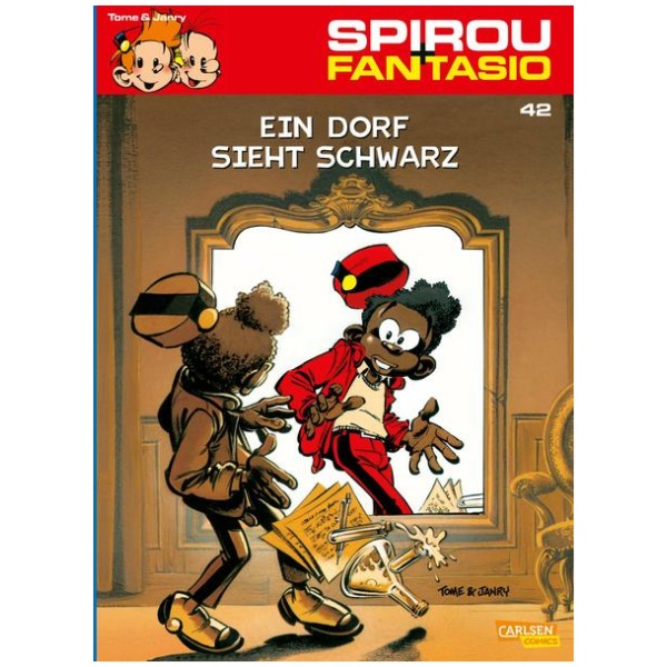 Janry; Tome: Spirou und Fantasio 42: Ein Dorf sieht schwarz