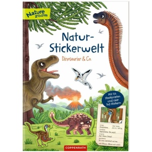 Natur-Stickerwelt - Dinosaurier & Co.