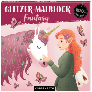 Glitzer-Malblock