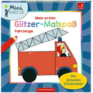 Mein erster Glitzer-Malspaß - Fahrzeuge