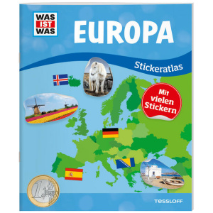 Hebler, Lisa; Braun, Christina: WAS IST WAS Stickeratlas Europa