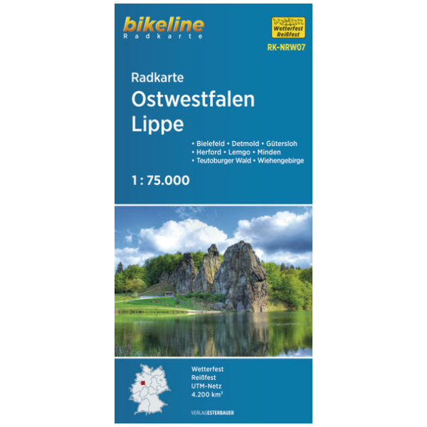 Radkarte Ostwestfalen Lippe (RK-NRW07)