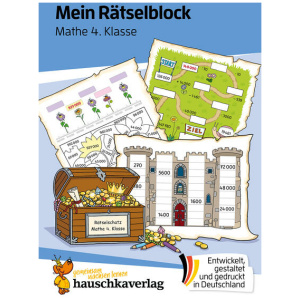 Materna, Carola: Mein Rätselblock Mathe 4. Klasse