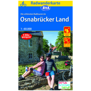 Radwanderkarte BVA Radwandern im Osnabrücker Land 1:60.000, reiß- und wetterfest, GPS-Tracks Download