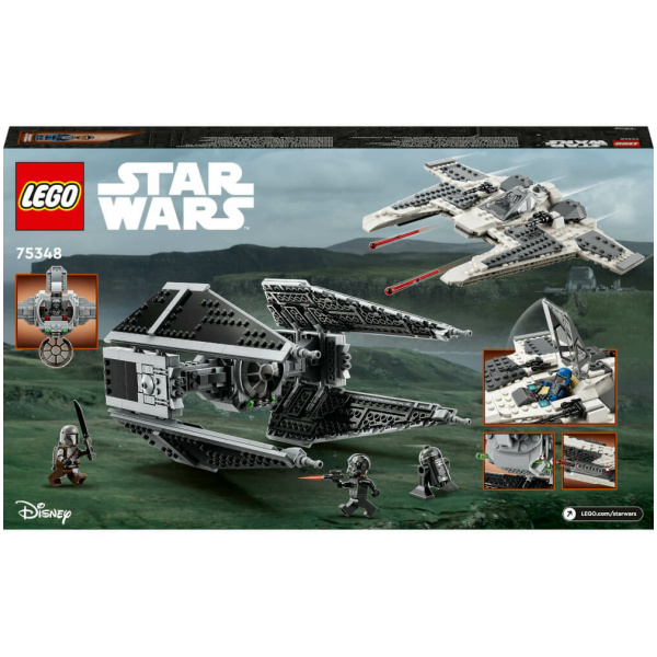 LEGO® Star Wars 75348 Mandalorianischer Fang Fighter vs. TIE Interceptor