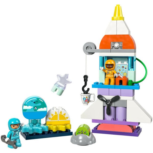 LEGO® Duplo 10422 3-in-1-Spaceshuttle für viele Abenteuer