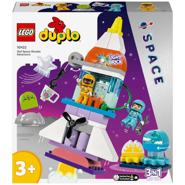 LEGO® Duplo 10422 3-in-1-Spaceshuttle für viele Abenteuer