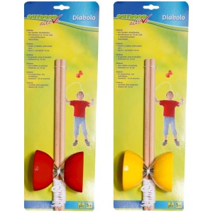 Outdoor active Diabolo, Ø 10 cm, 2-fach sortiert