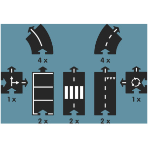 waytoplay Schnellstraße - 16 Segmente
