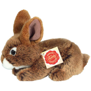 Teddy Hermann Hase sitzend, braun, ca. 19 cm