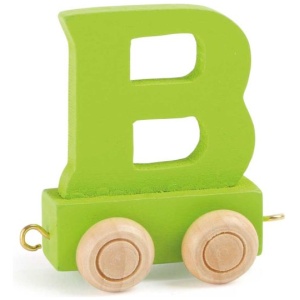 Buchstabenzug bunt B