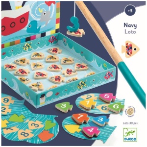 Holz Lernspiele: Navy loto *