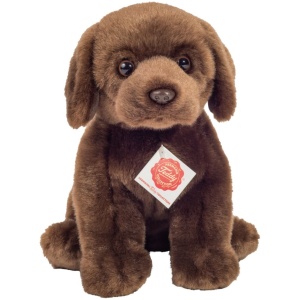 Teddy Hermann Labrador sitzend dunkelbraun 25 cm