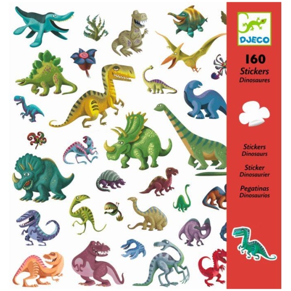 Stickerbögen: Dinosaurier