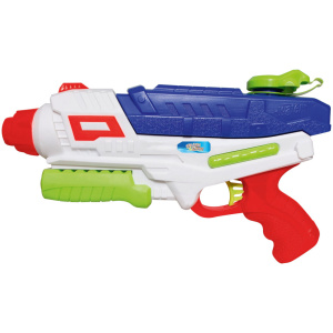 Splash & FUn Wasserpistole, Schuss- und Pumpfunktion, 34 cm