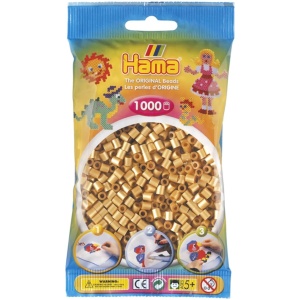 Hama® Bügelperlen Midi - Gold 1000 Perlen