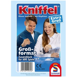 Schmidt Spiele Kniffelblock groß 100 Blatt