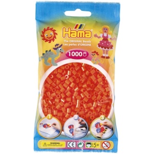 Hama® Bügelperlen Perlen, orange, 1.000 Stück