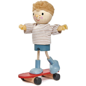 Tenderleaftoys - Edward & Skateboard für Puppenhaus