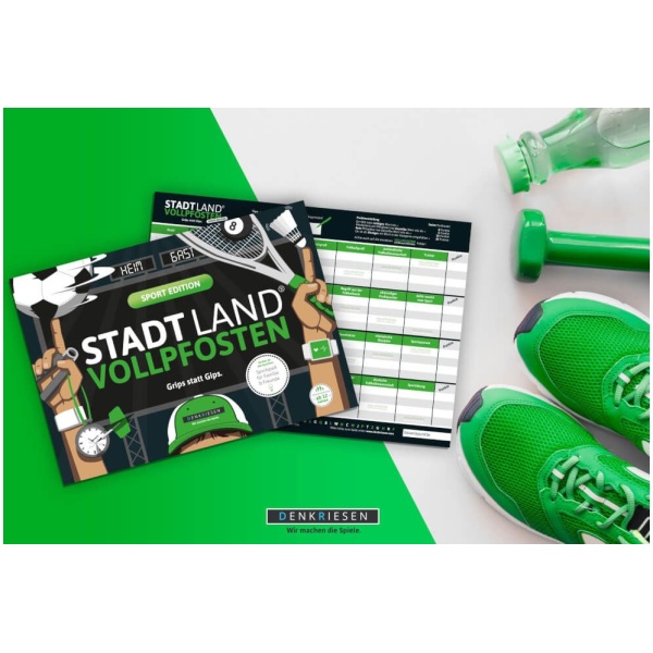 STADT LAND VOLLPFOSTEN® - SPORT EDITION Grips statt Gips.