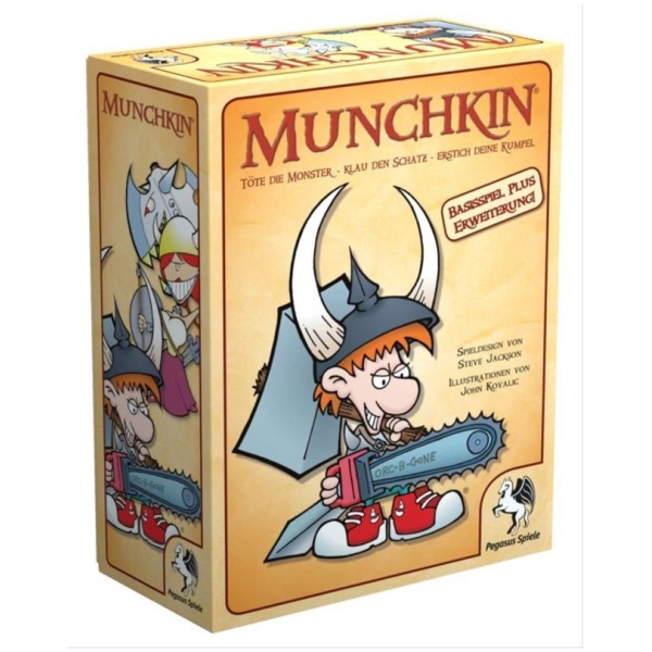 Pegasus Spiele Munchkin 1 + 2 Basisspiel plus Erweiterung