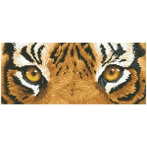 DIAMOND DOTZ Tiger Augen 42x15 cm