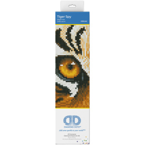 DIAMOND DOTZ Tiger Augen 42x15 cm