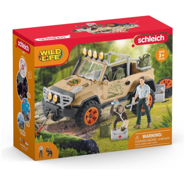 schleich® Wild Life 42410 Geländewagen mit Seilwinde