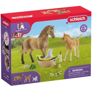 schleich® Horse Club 42432 Sarahs Tierbaby-Pflege