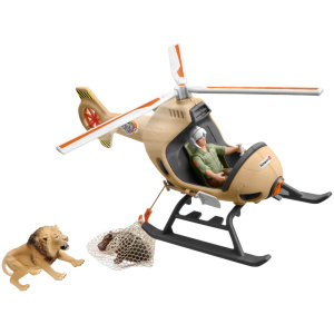 schleich® Wild Life 42476 Helikopter Tierrettung