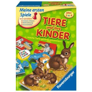 Ravensburger 21403 Tiere und ihre Kinder Lustige Kinderspiele Lustige Kinderspiele