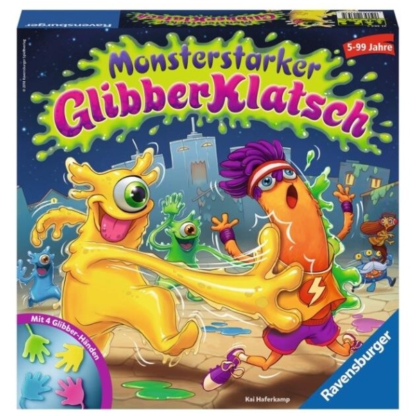 Ravensburger 21353 Monsterstarker GlibberKlatsch Lustige Kinderspiele Lustige Kinderspiele