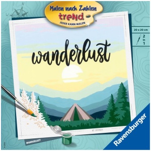 Ravensburger Malen nach Zahlen 10165 ? Wanderlust ? ab 12 Jahren