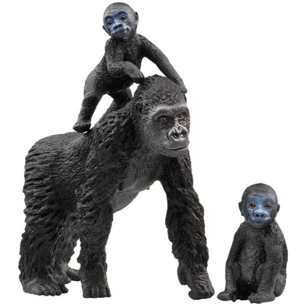 schleich® Wild Life 42601 Flachland Gorilla Familie