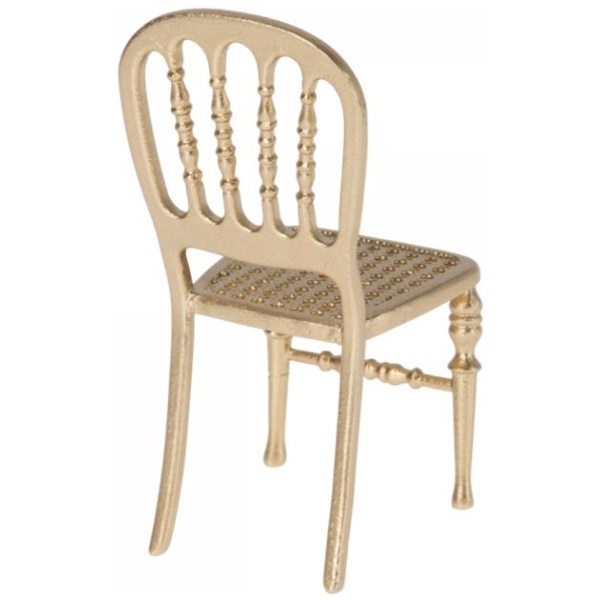 Maileg Chair, Mouse - Gold