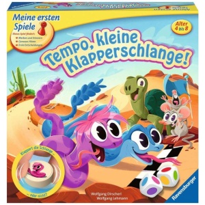 Ravensburger 20950 Tempo, kleine Klapperschlange! Lustige Kinderspiele Lustige Kinderspiele