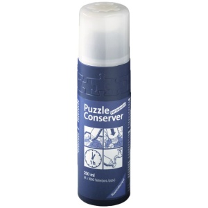 Ravensburger Puzzle-Conserver - Transparenter Puzzlekleber um Puzzles zu fixieren und aufzuhängen, 200 ml