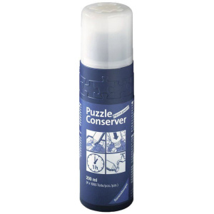 Ravensburger Puzzle-Conserver - Transparenter Puzzlekleber um Puzzles zu fixieren und aufzuhängen, 200 ml