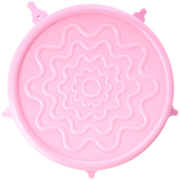 rice1 Silikon Deckel für Melamin Schüssel (medium) 3 Farben (mint, pastellgrün, rosa), sortiert