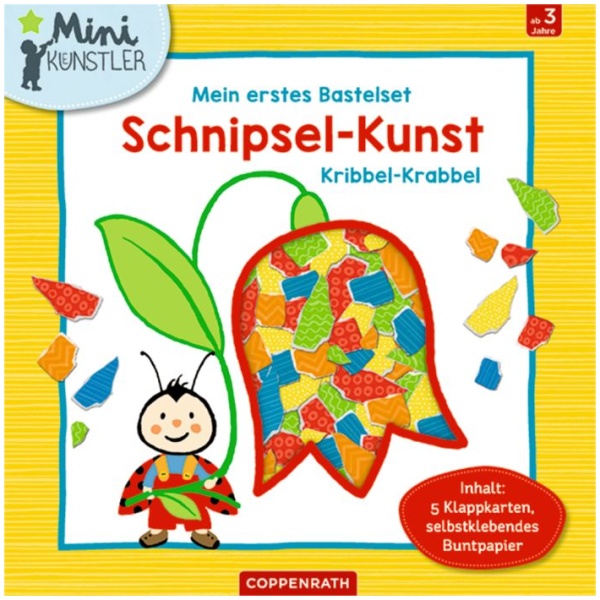 Mein 1.Bastelset: Schnipsel-Kunst-Kribbel-Krabbel (Mini-K.)