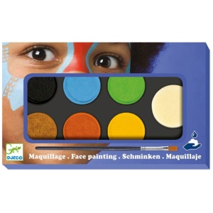 Kinderschminken: Palette 6 Farben - Natur *