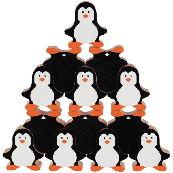 Stapelspiel Pinguine