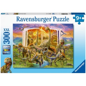 Ravensburger 12905 Puzzle Lexikon aus der Urzeit 300 Teile