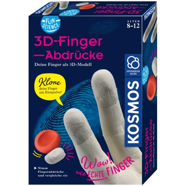 Fun Science 3D-Fingerabdrücke